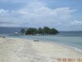the deserted beach in Siquijor