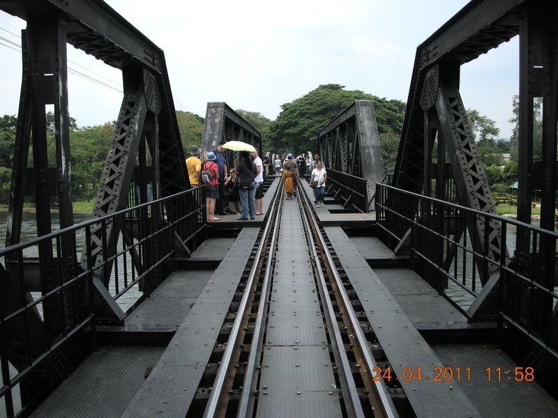 The bridge over River Kwai