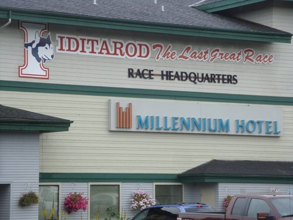 Iditarod HQ Anchorage....a hotel?