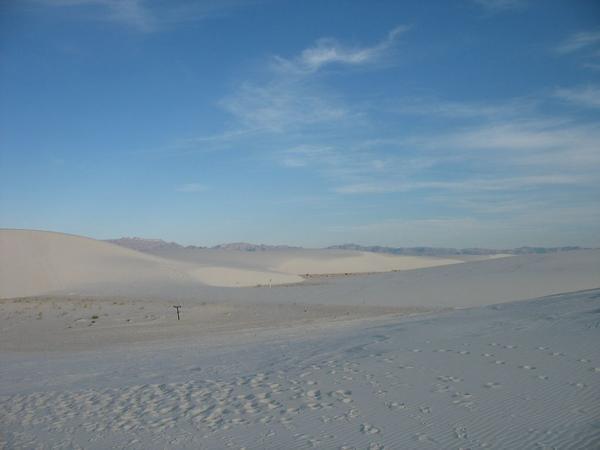 View of White Sands