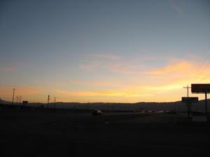 Sunrise near Alamogordo, NM
