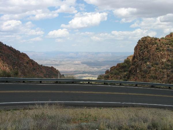 View from Hwy 89A between Prescott and Jerome