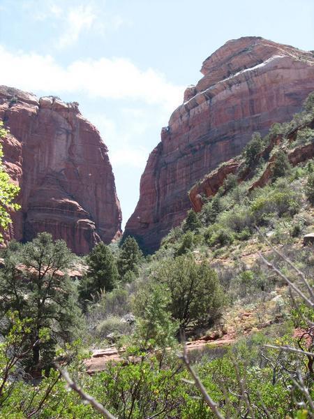 A view from the Boynton Canyon Trail
