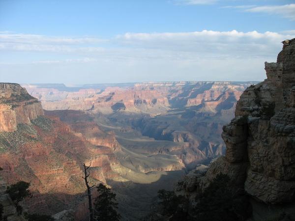 At the top of the South Kaibab Trail