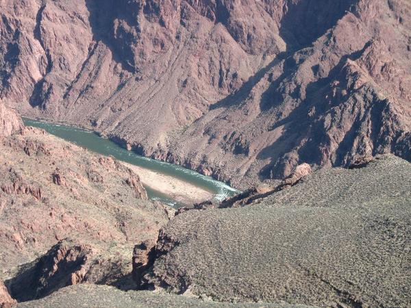 First  view of the Colorado River