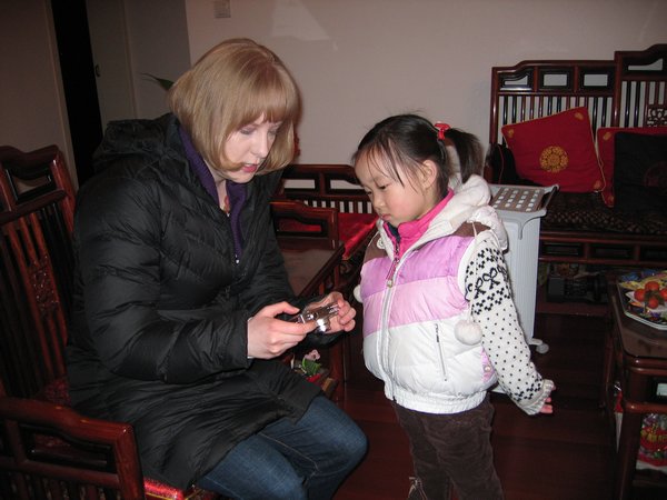 Showing Xiao Wenwen pictures of home
