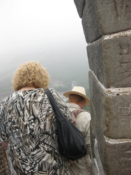 Descending Great Wall