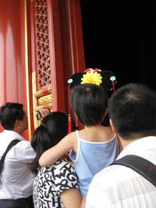 Little Empress at the Forbidden City