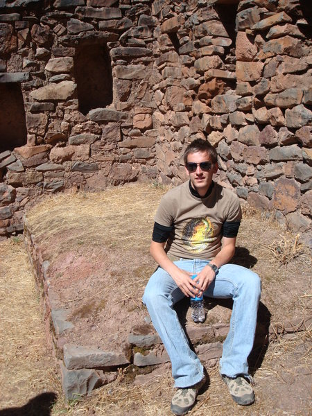 Me in an Incan house