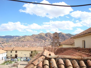 Rooftop view of Cuzco