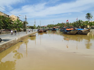 The river that flows through Hoi An