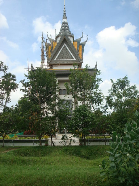 The killing fields monument