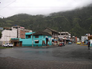 Bit misty up in the clouds in Baños