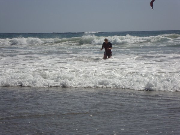 European heiress Sabrina A. Parisi catching some waves in Costa Rica!