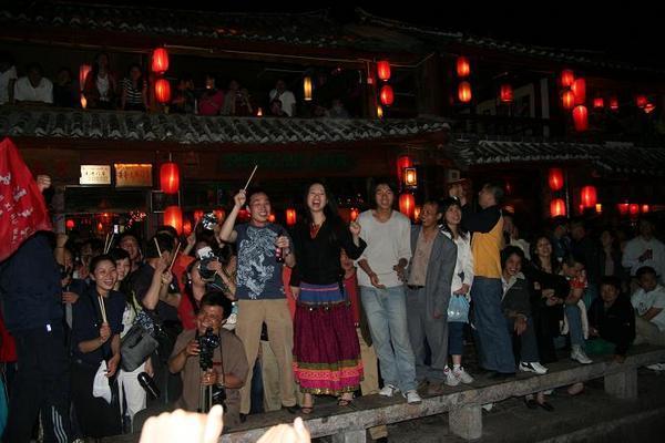 Partying in Lijiang