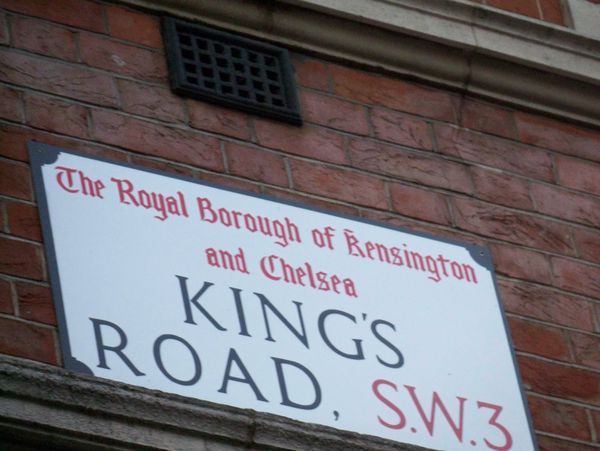Kings Road - where it all took place!