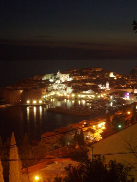 Old town by night