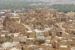 The ancient Shali fortress in Siwa