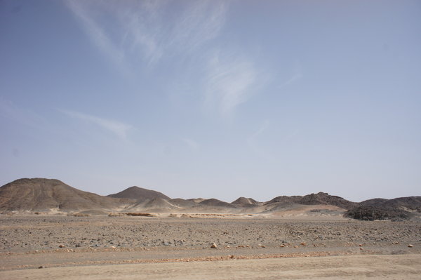 Typical view from Wadi Halfa to Karima