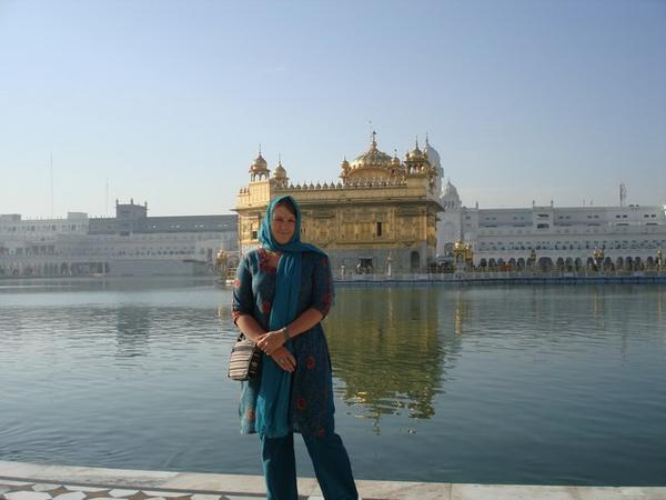 Me at the Golden Temple!