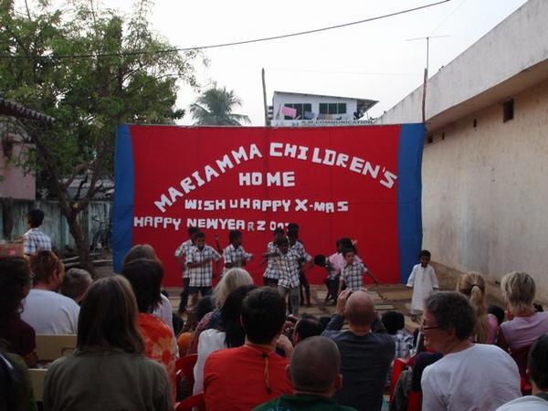 Mamallapuram Children's Home dance performance