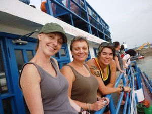 Girls on the boat