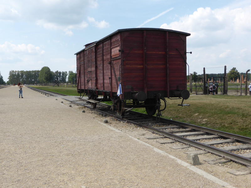 Train at Birkenau 