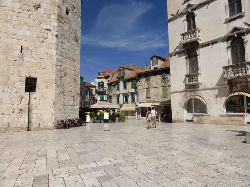 One of the many squares in Split