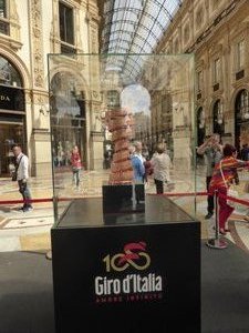 The Giro D'Italia trophy