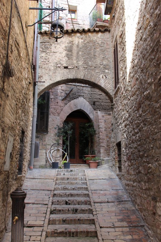Narrow Streets of Assisi