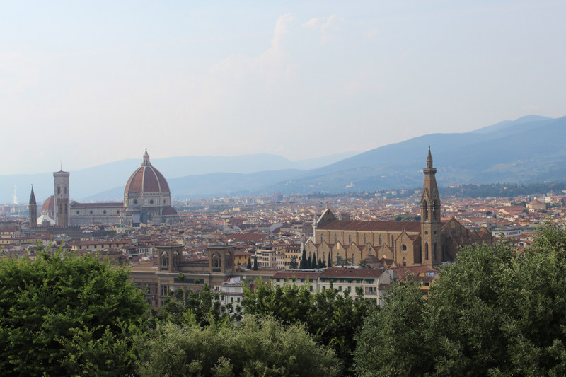 Florence from Michelangelo Square
