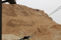 Masada from the Foot of the mountain 
