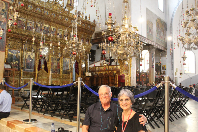 US in the Church of the Nativity