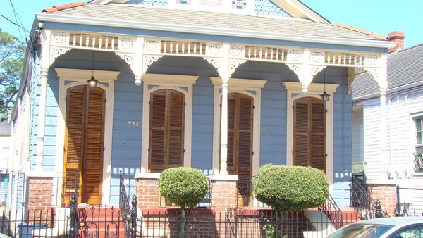 The beautiful architecture in New Orleans