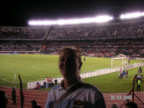 At the Argentina v Columbia game.....