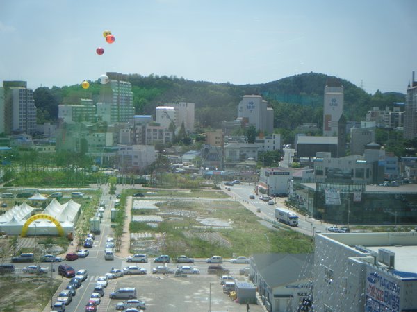 View from Lotte Mart