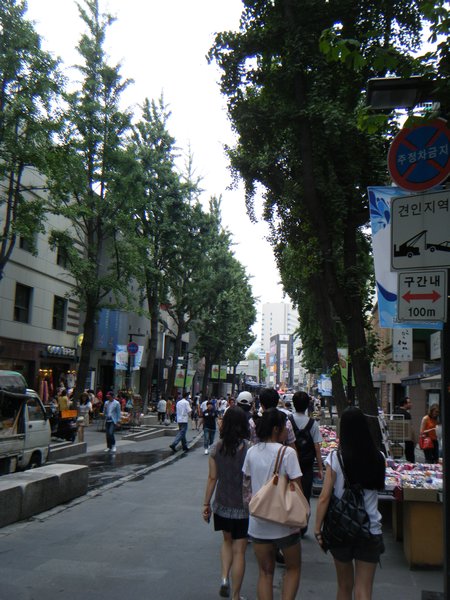 Insadong, main street