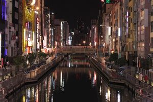 Night at Osaka River