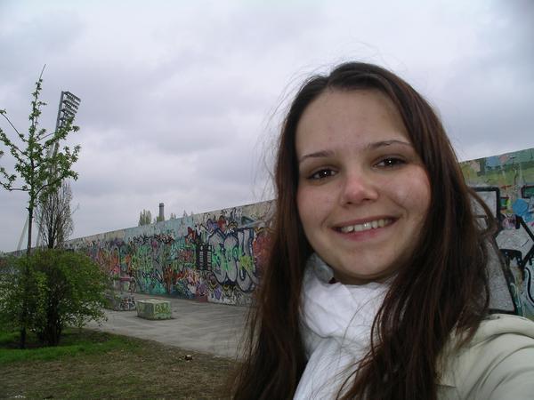 Me at the Berlin Wall
