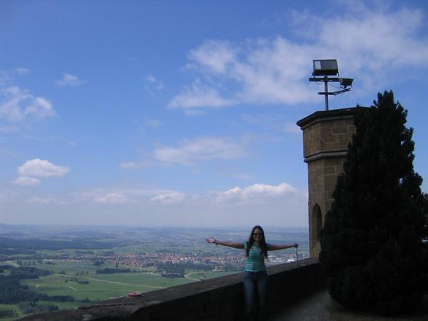 View from Burg Hohenzollern