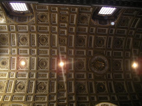 The Roof of St. Peter’s Basilica. 