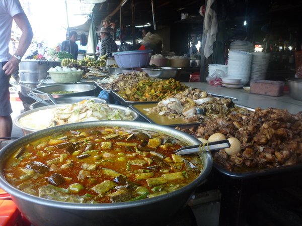 Market food in Phnom Penh