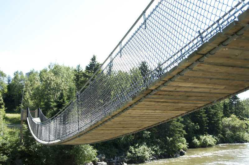 Roy Wilson Suspension Bridge