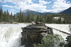 Chutes Athabasca Falls