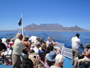 boat ride to robben island