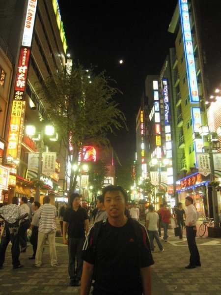 Me on the streets of tokyo