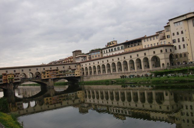Ponte Vecchio across the Arno River