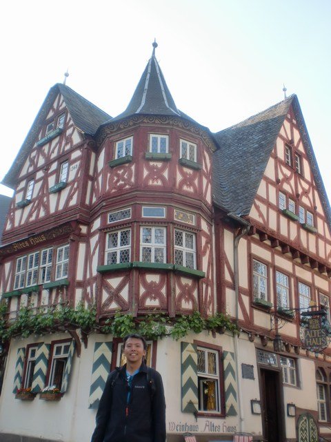 Building in Bacharach town