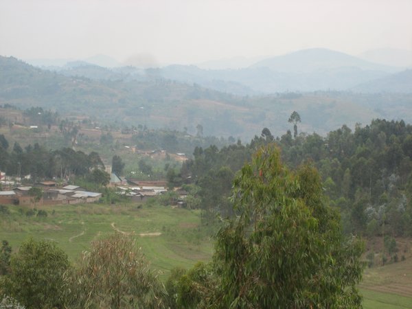 Typical Rwanda scenery