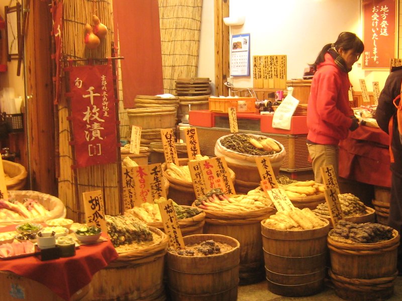 Food Market in Kyoto